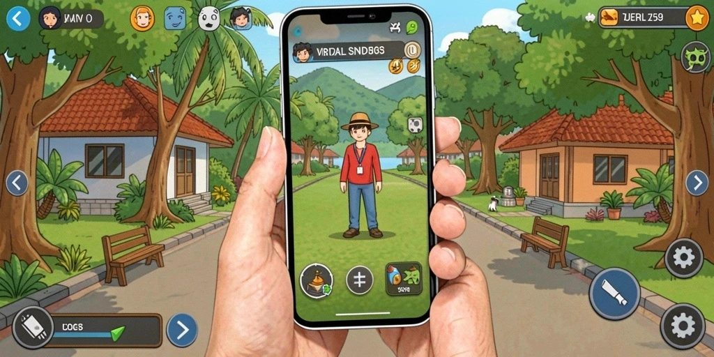 Tampilan antarmuka pengguna yang ramah dan modern.