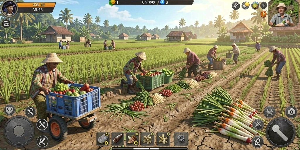 Tampilan antarmuka aplikasi yang menarik dan intuitif.