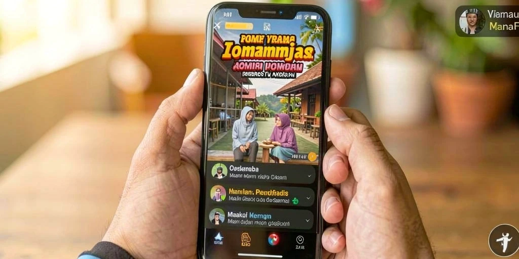 Tampilan antarmuka yang mudah digunakan.