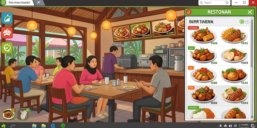 Tampilan antarmuka yang menarik dan mudah digunakan.