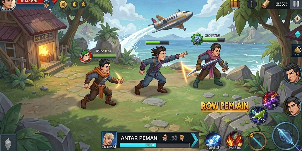 Tampilan awal game HOKIHOKI yang menarik.