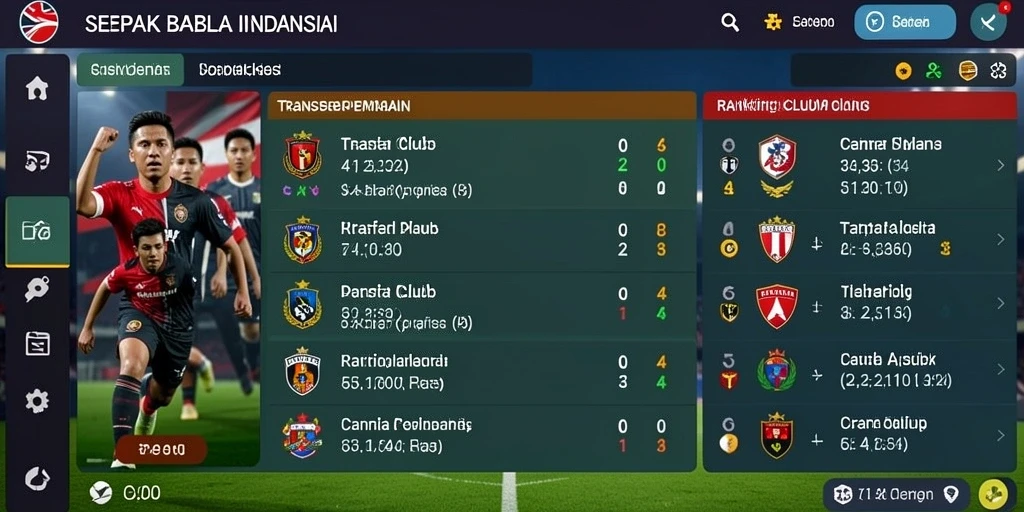 Tampilan antarmuka IDKLUB yang user-friendly.
