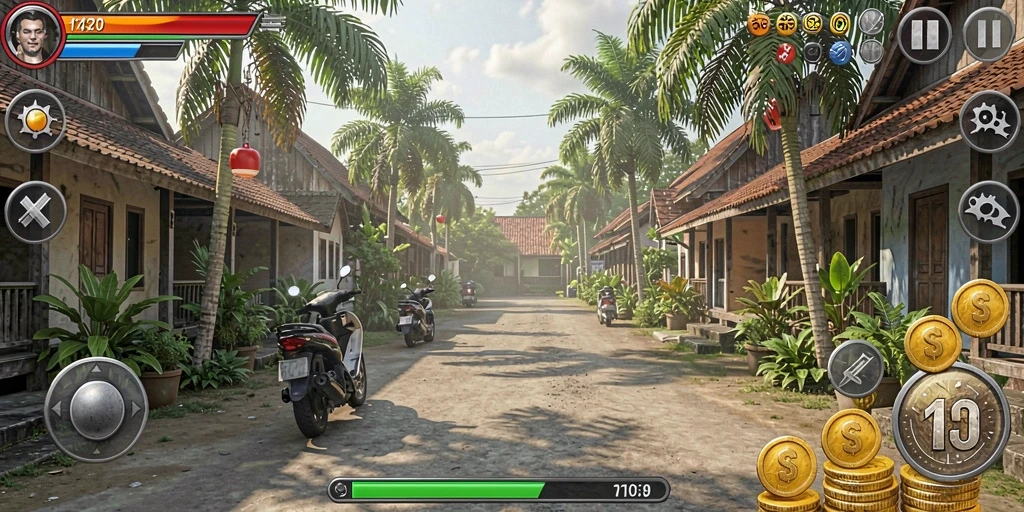 Tampilan awal yang menarik dan mudah dinavigasi.