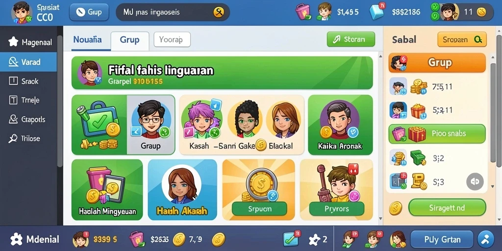 Tampilan antarmuka yang user-friendly dan menarik.