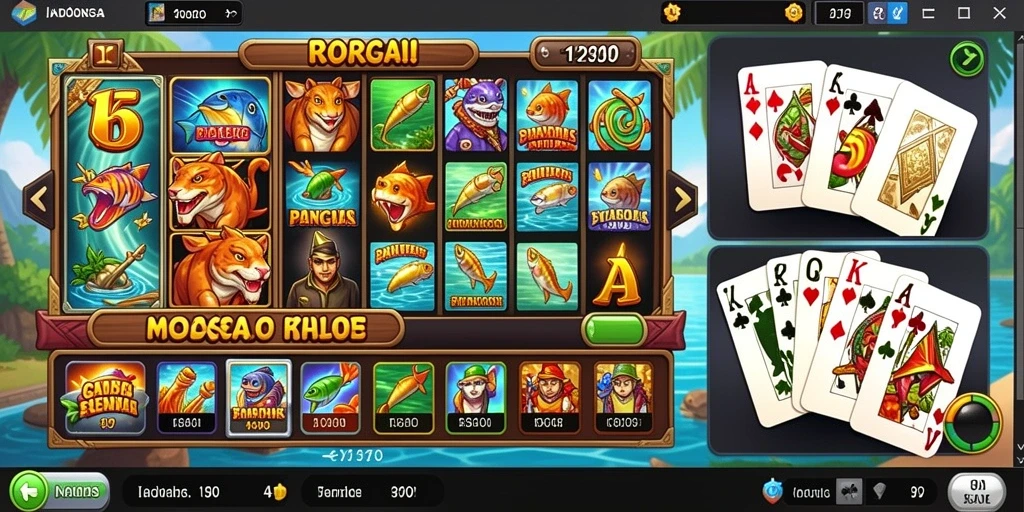 Tampilan utama LUCKYMINO yang menarik dan mudah dinavigasi.