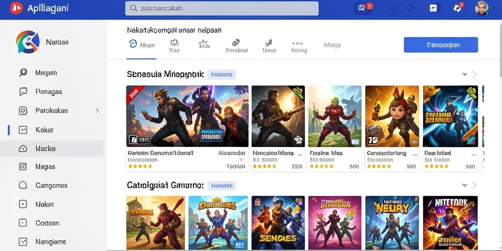 Tampilan antarmuka yang user-friendly dan menarik.