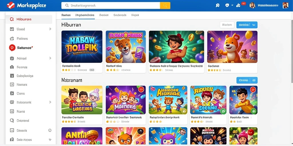Tangkapan layar menampilkan pengalaman seru dalam level yang menantang.