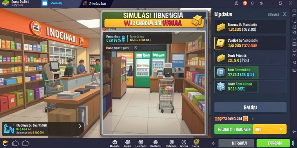 Tampilan antarmuka yang menarik dan user-friendly.