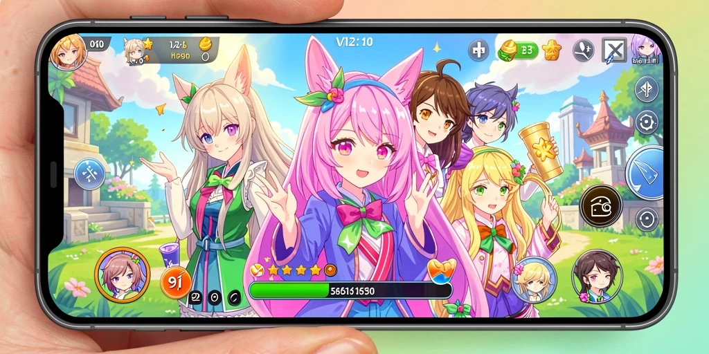 Screenshot dari level pertama yang menantang.