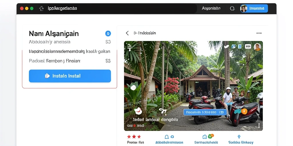 Tampilan antarmuka yang user-friendly dan menarik.