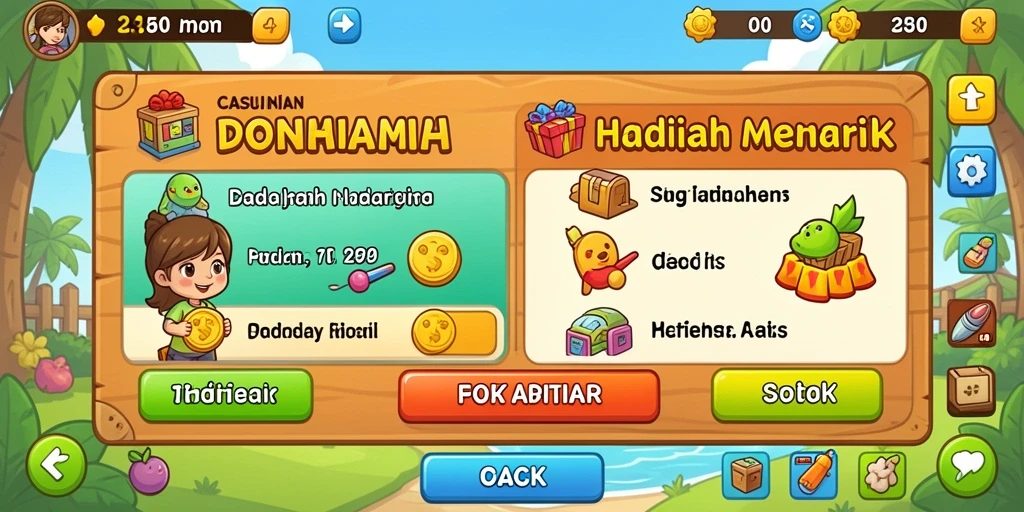 Tampilan awal aplikasi yang menarik dan mudah dipahami.