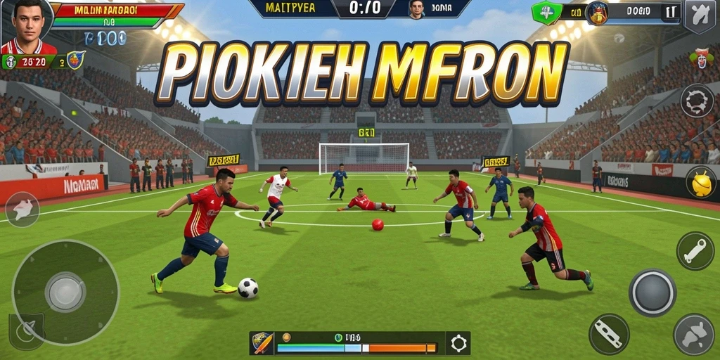Screenshot menunjukkan karakter utama dalam aksi.