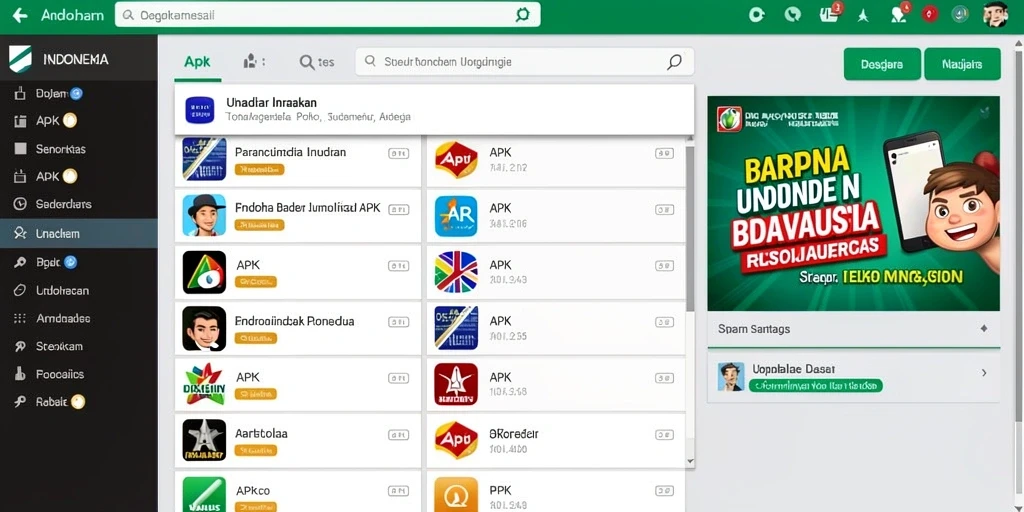 Tampilkan antarmuka utama permainan yang menarik.